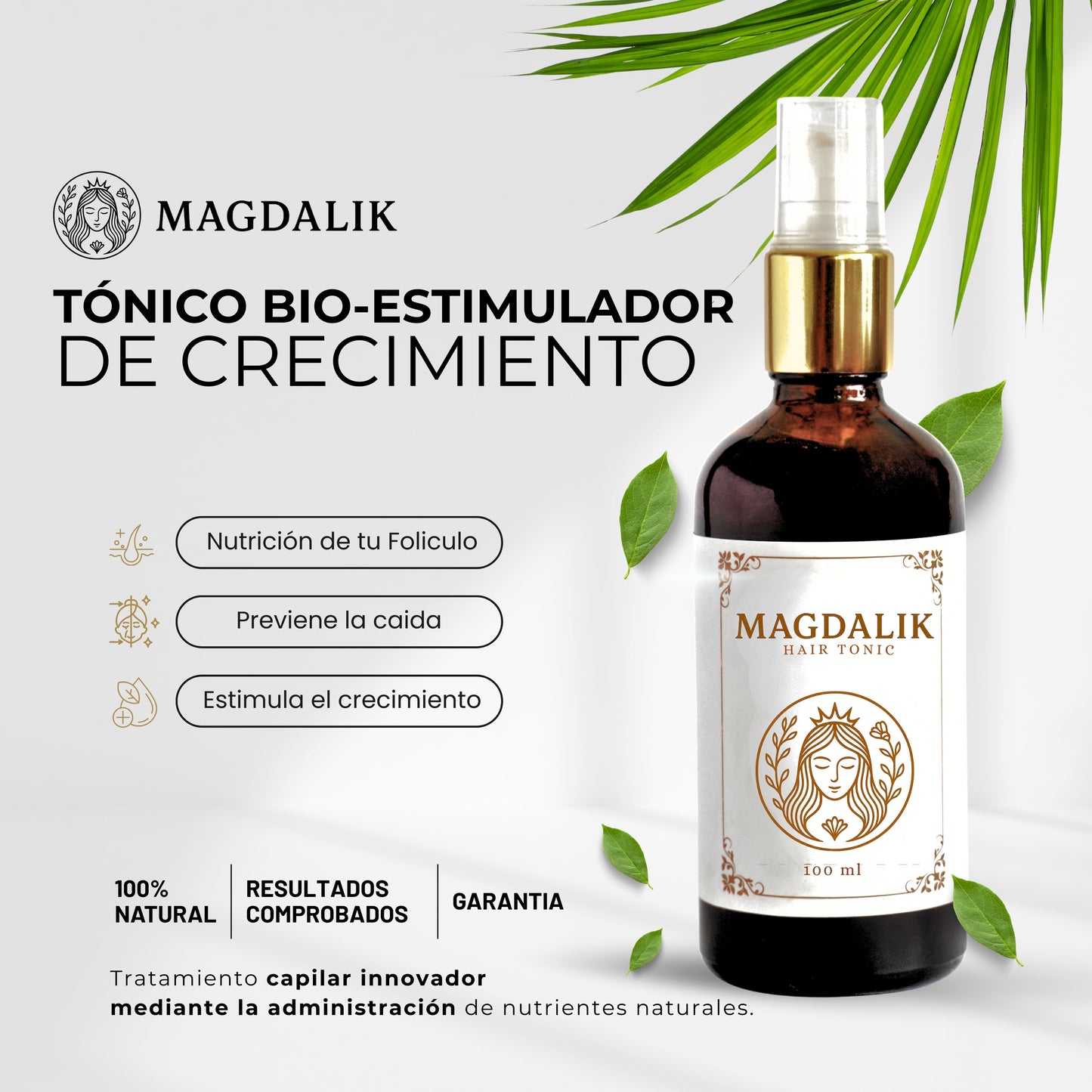 TONICO CRECIMIENTO + BARBA +CABELLO